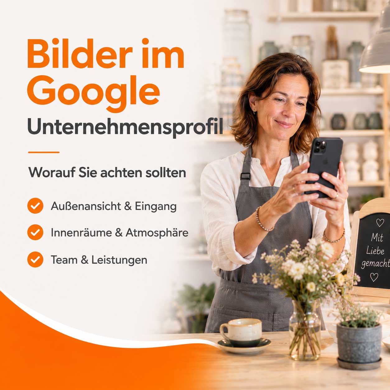 Bilder im Google Profil