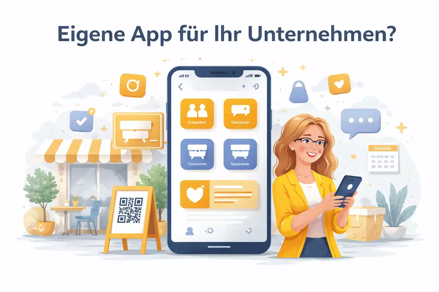 Eigene Web-App für Unternehmen – Kundenservice und Marketing direkt auf dem Smartphone
