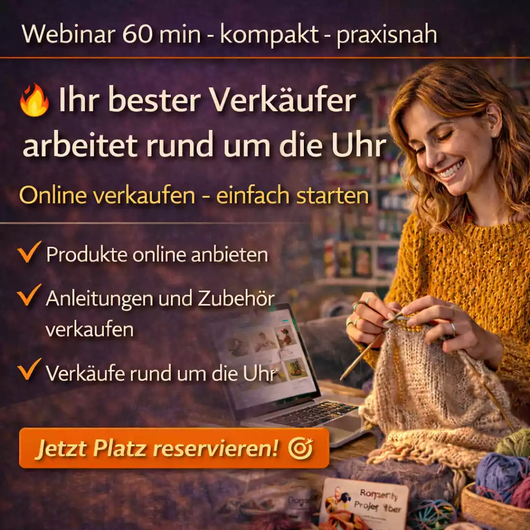 Webinar Online verkaufen für Musiker – Gitarrenlehrer zeigt, wie Musikunterricht, Workshops und Noten digital angeboten und rund um die Uhr verkauft werden können