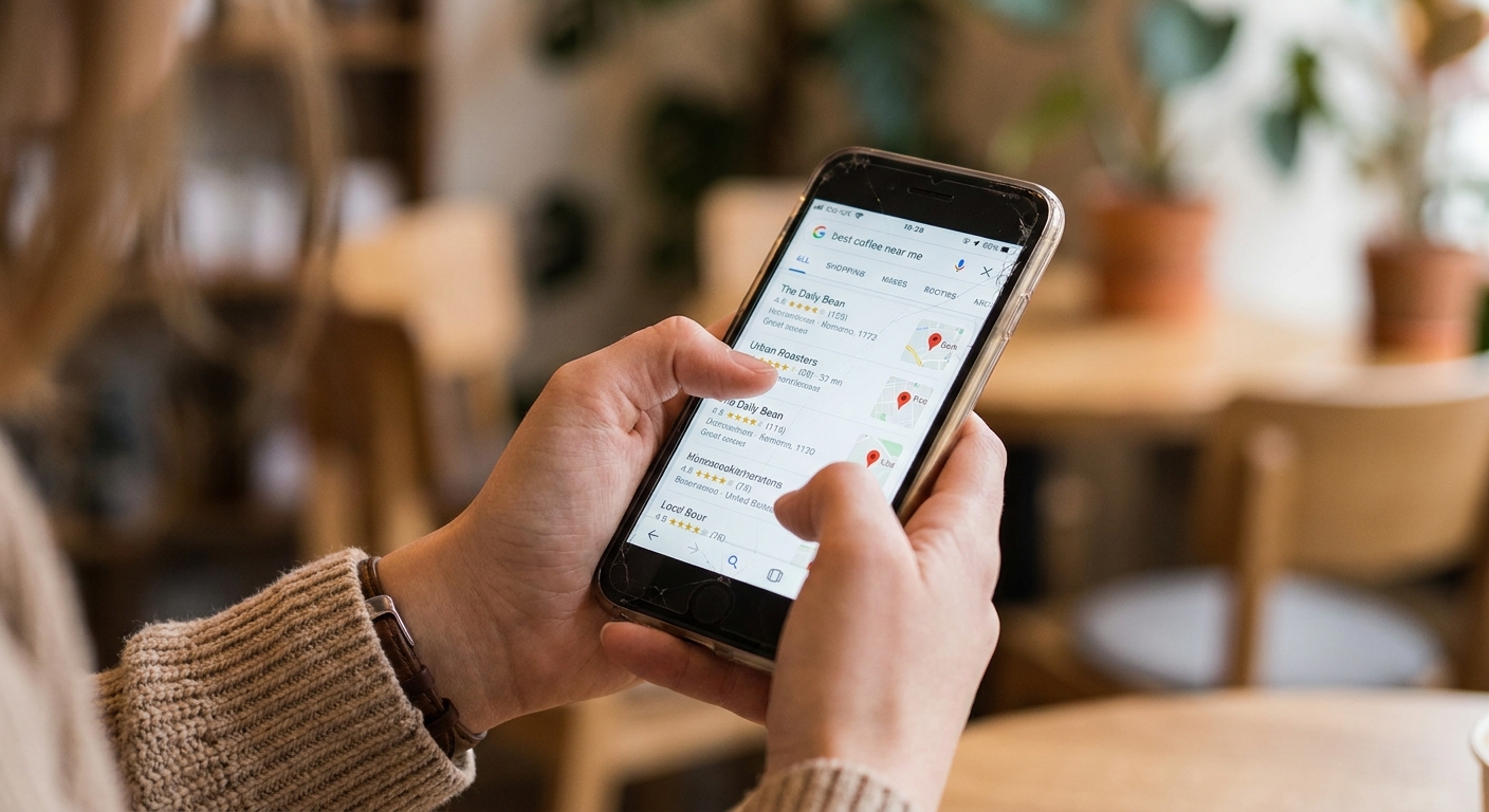 Lokale Suche auf dem Smartphone – so finden Kunden Ihr Unternehmen