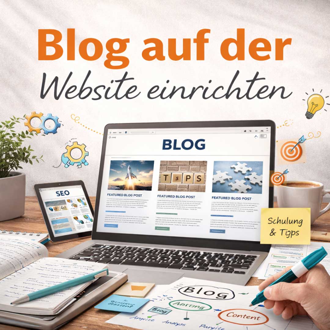 Blog auf der Website einrichten für SEO, Content Marketing und bessere Sichtbarkeit